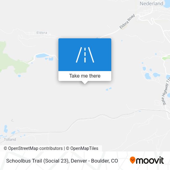 Schoolbus Trail (Social 23) map