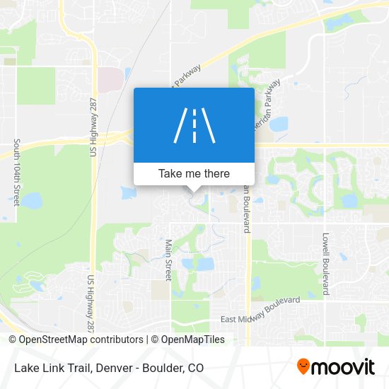 Mapa de Lake Link Trail