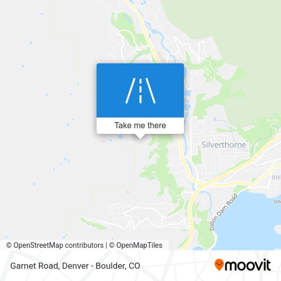 Mapa de Garnet Road