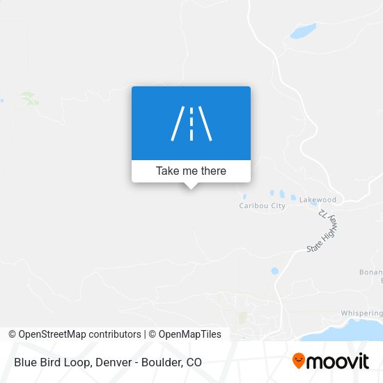Mapa de Blue Bird Loop