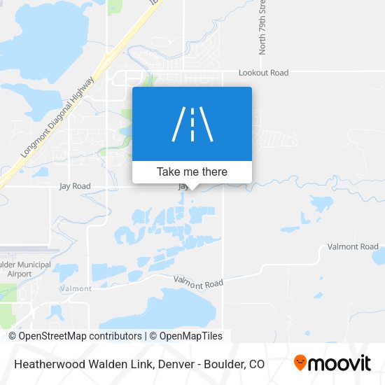 Heatherwood Walden Link map