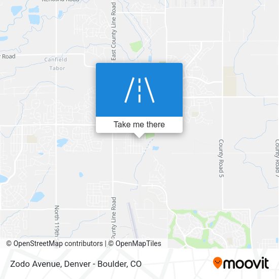 Mapa de Zodo Avenue