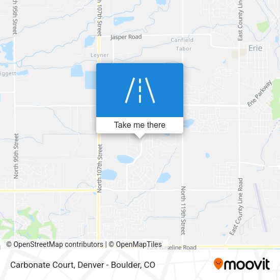 Carbonate Court map