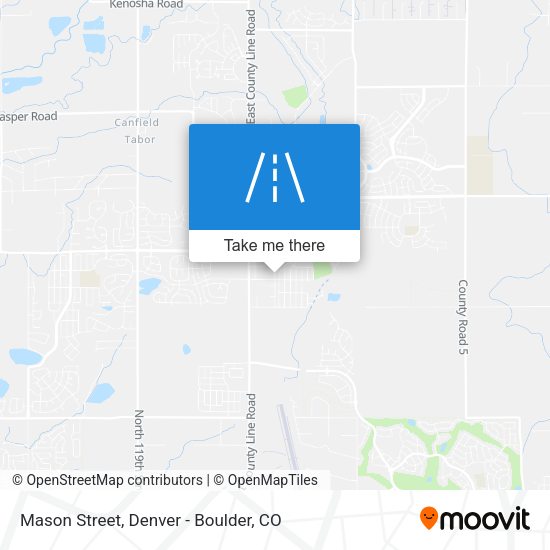 Mason Street map