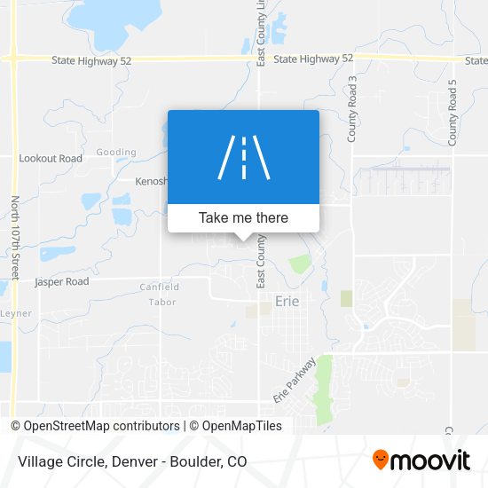 Village Circle map