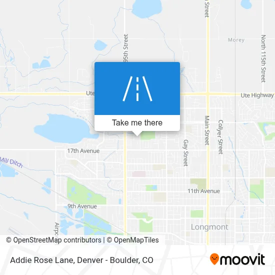 Addie Rose Lane map