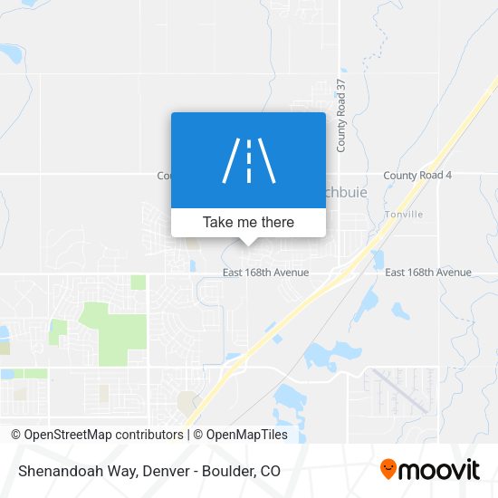 Shenandoah Way map