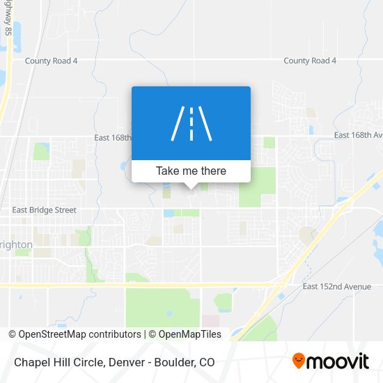 Mapa de Chapel Hill Circle