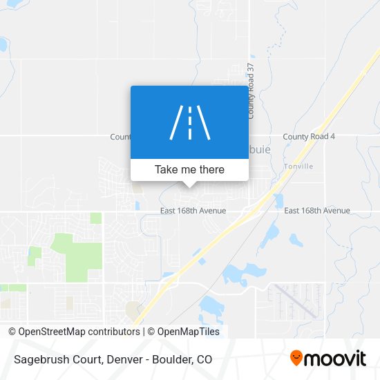Sagebrush Court map