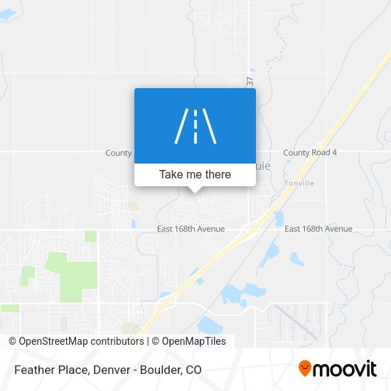 Feather Place map