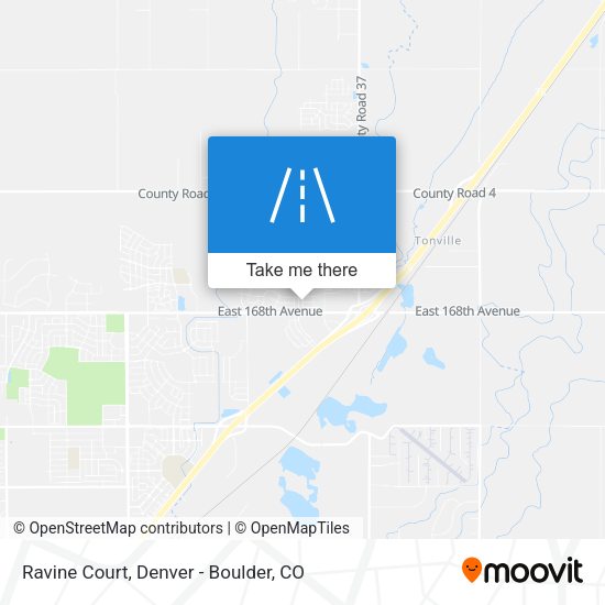 Mapa de Ravine Court