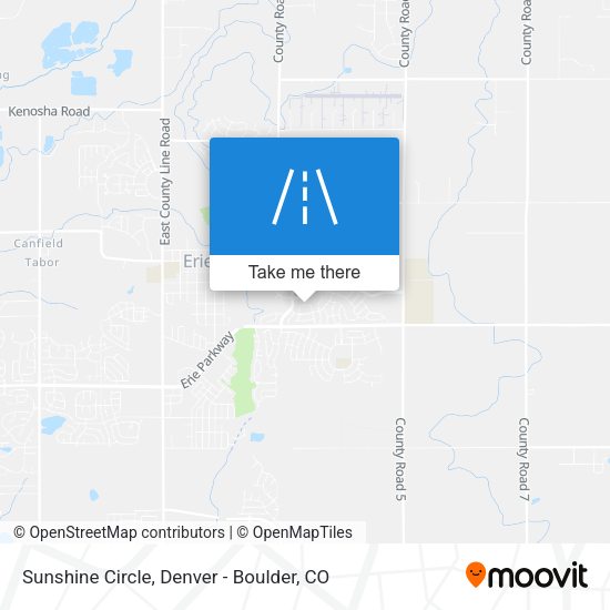 Sunshine Circle map