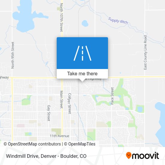 Mapa de Windmill Drive