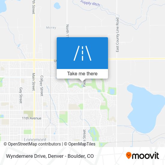 Wyndemere Drive map