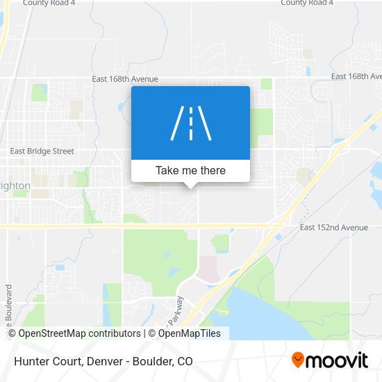 Hunter Court map