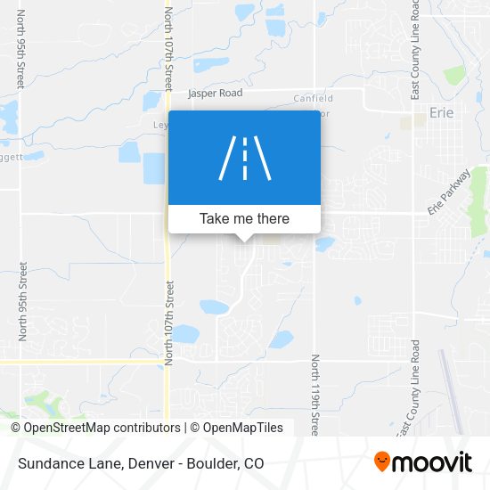 Mapa de Sundance Lane