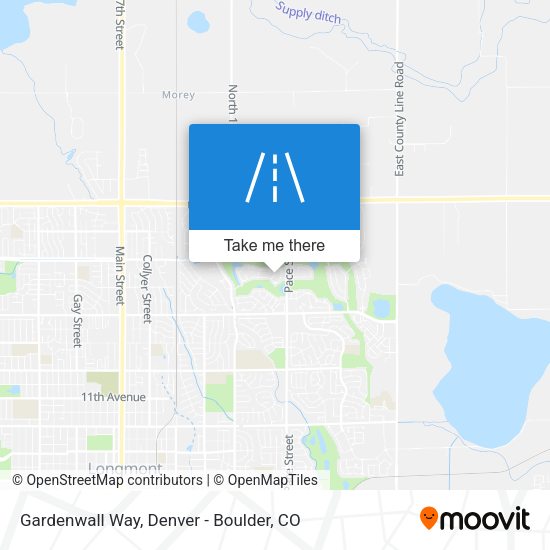Mapa de Gardenwall Way