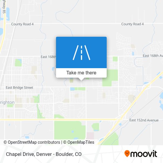 Mapa de Chapel Drive