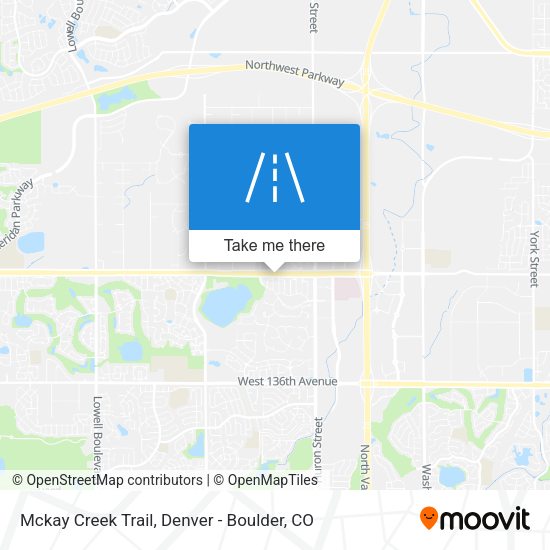 Mapa de Mckay Creek Trail