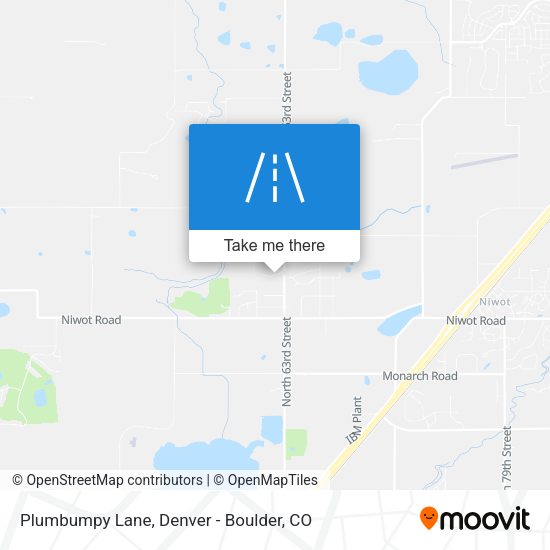 Plumbumpy Lane map