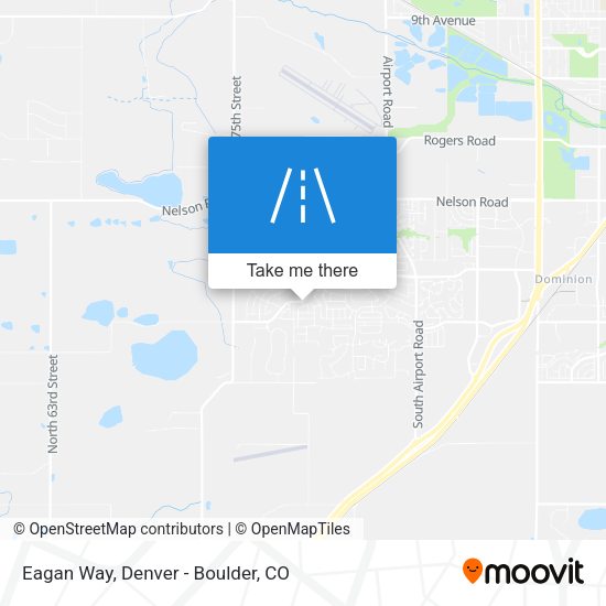 Mapa de Eagan Way