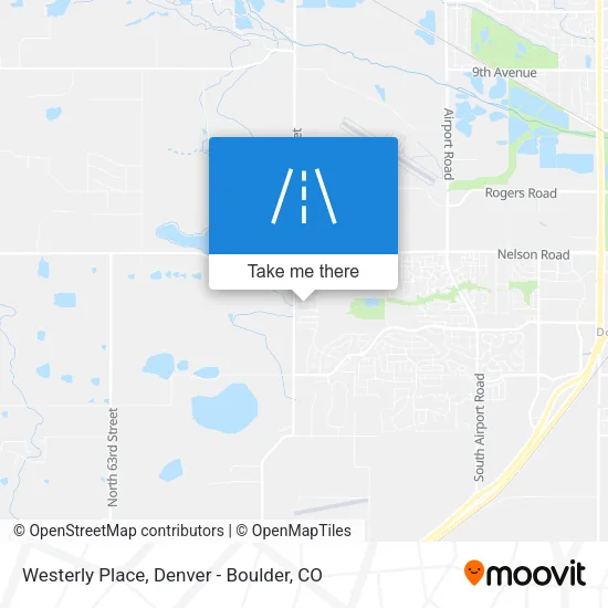 Westerly Place map