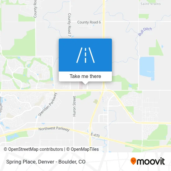 Spring Place map