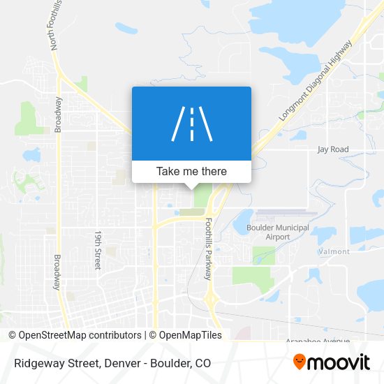 Ridgeway Street map