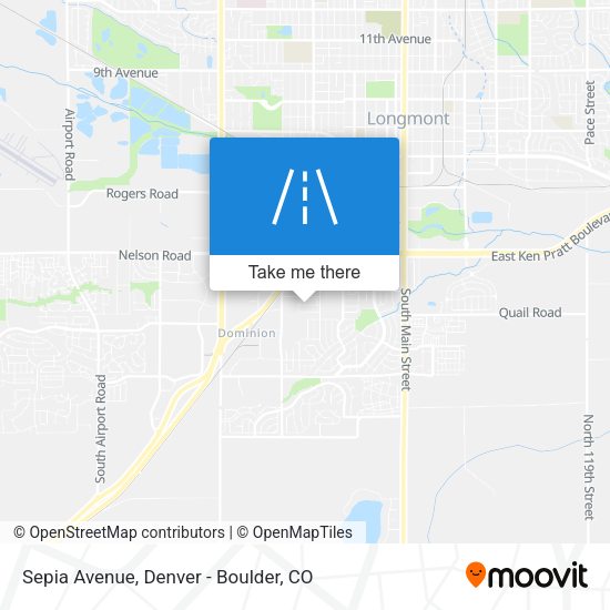 Sepia Avenue map