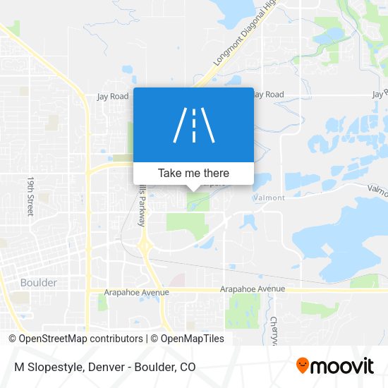 M Slopestyle map