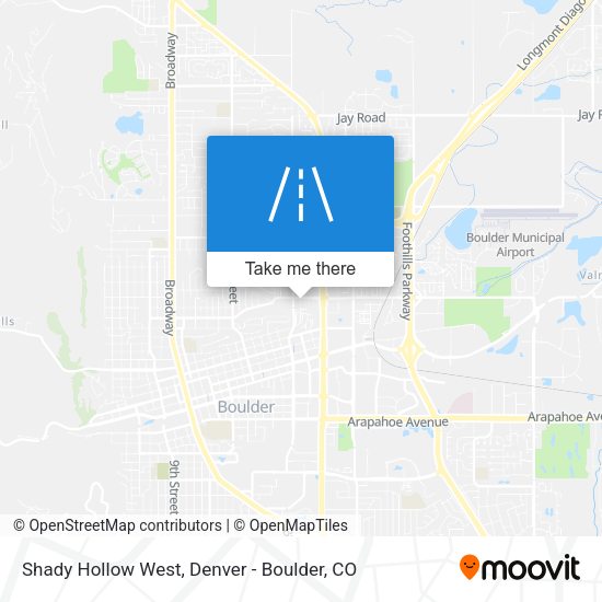 Shady Hollow West map