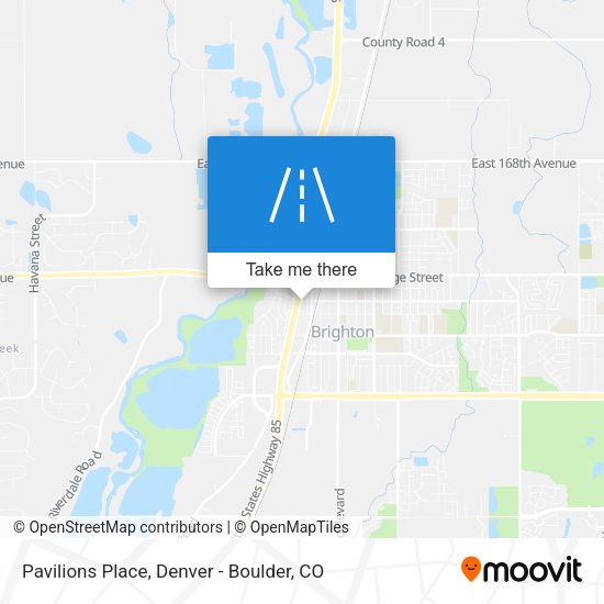 Pavilions Place map