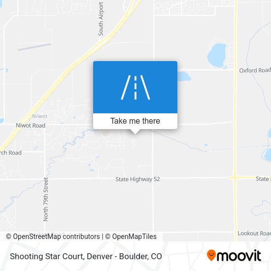 Shooting Star Court map