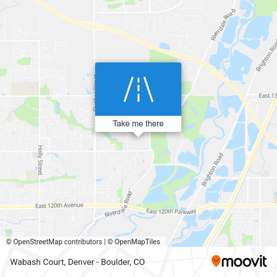 Mapa de Wabash Court