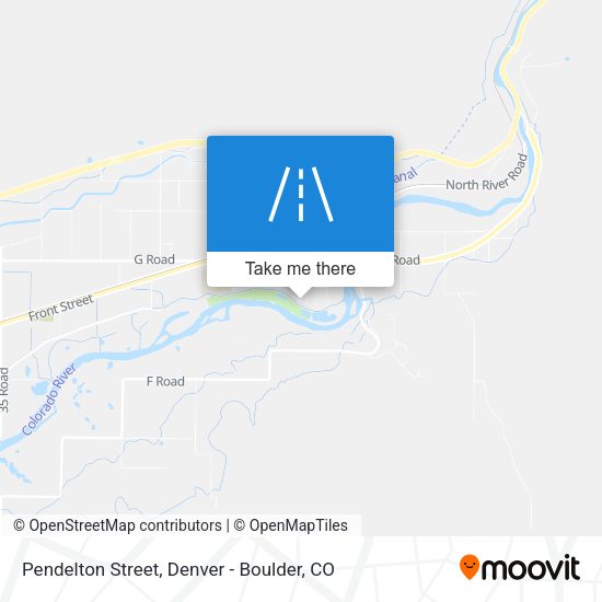 Pendelton Street map
