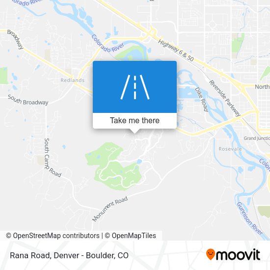 Mapa de Rana Road