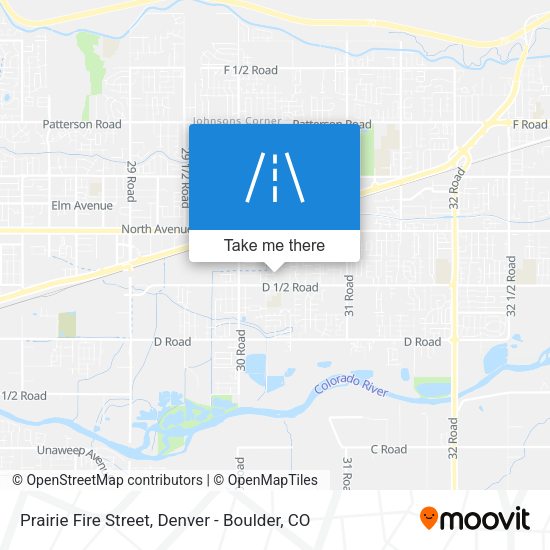 Prairie Fire Street map