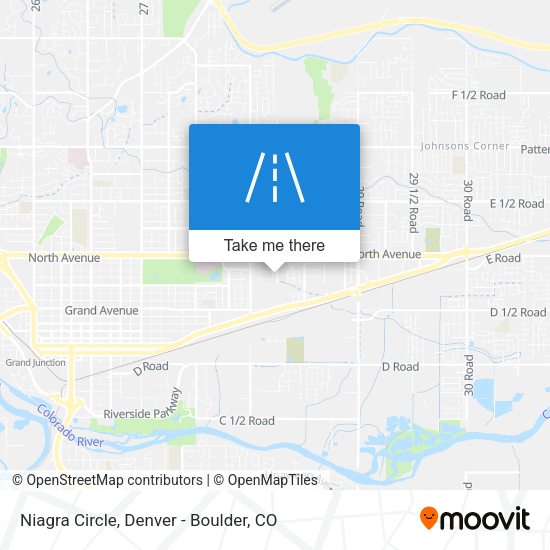Mapa de Niagra Circle