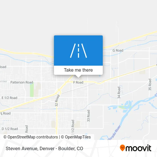 Mapa de Steven Avenue