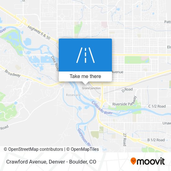 Crawford Avenue map