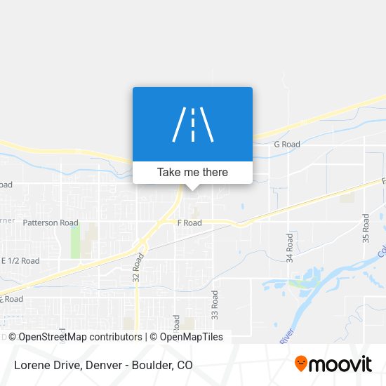 Lorene Drive map