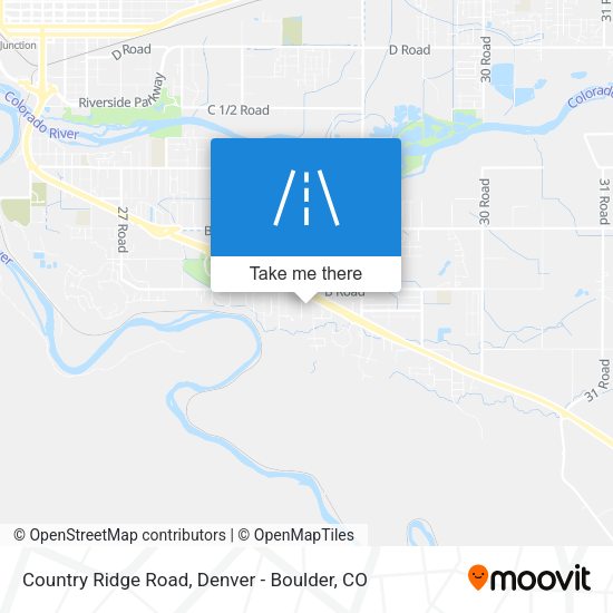 Mapa de Country Ridge Road