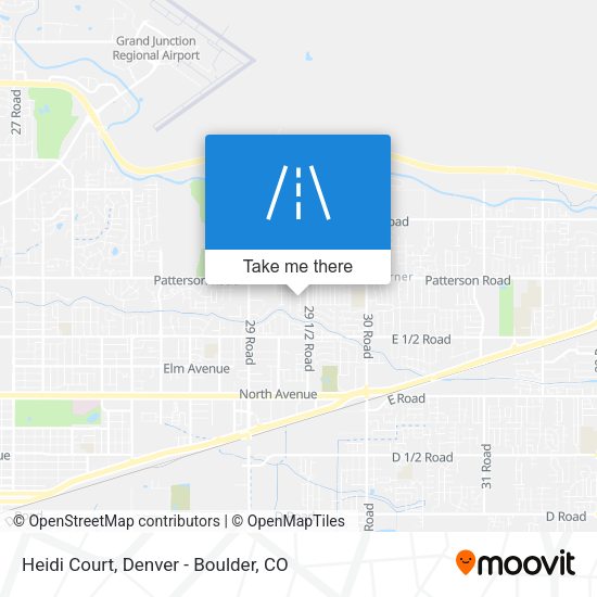 Heidi Court map