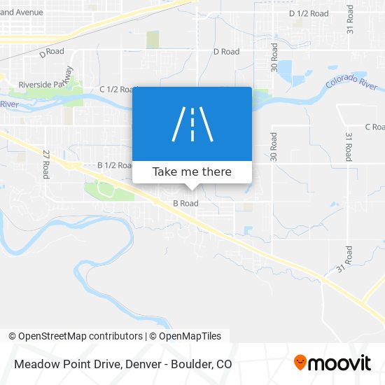 Meadow Point Drive map