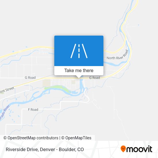 Riverside Drive map