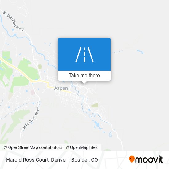 Harold Ross Court map