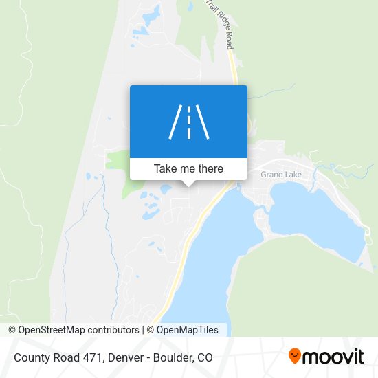 County Road 471 map