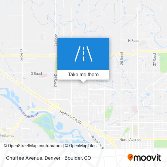 Mapa de Chaffee Avenue