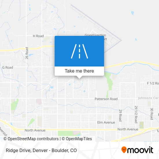 Ridge Drive map
