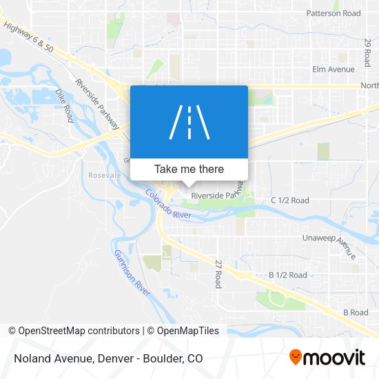 Mapa de Noland Avenue